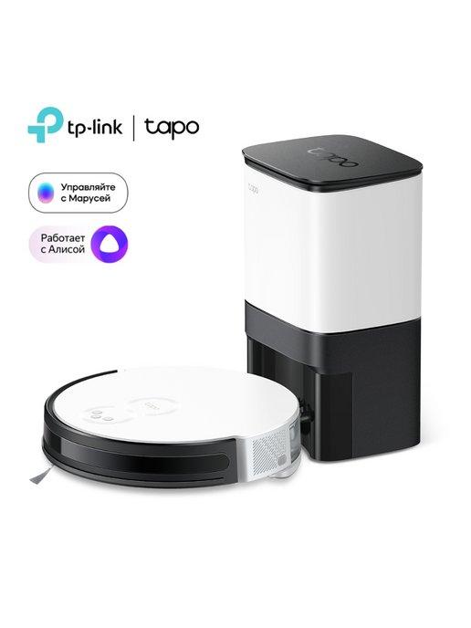 TP-Link | Робот-пылесос с влажной уборкой и станцией Tapo RV10 Plus