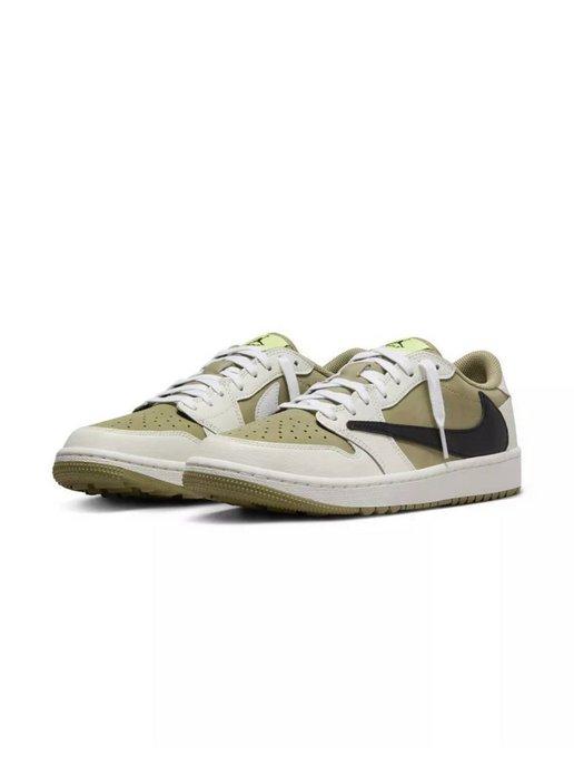 Кроссовки мужские Travis Scott Low Golf Olive