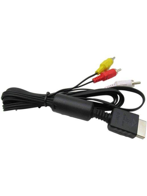 Кабель AV тюльпаны PS PS1 PS2 PS3 Cable 1.8 метра