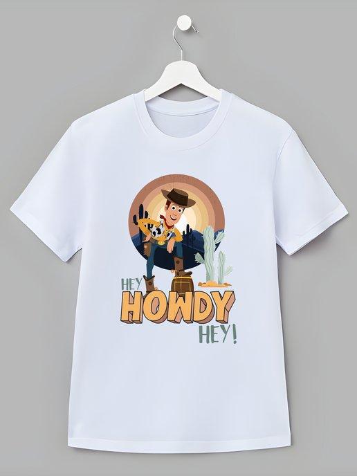 Детская футболка Toy Story История игрушек Woody Вуди