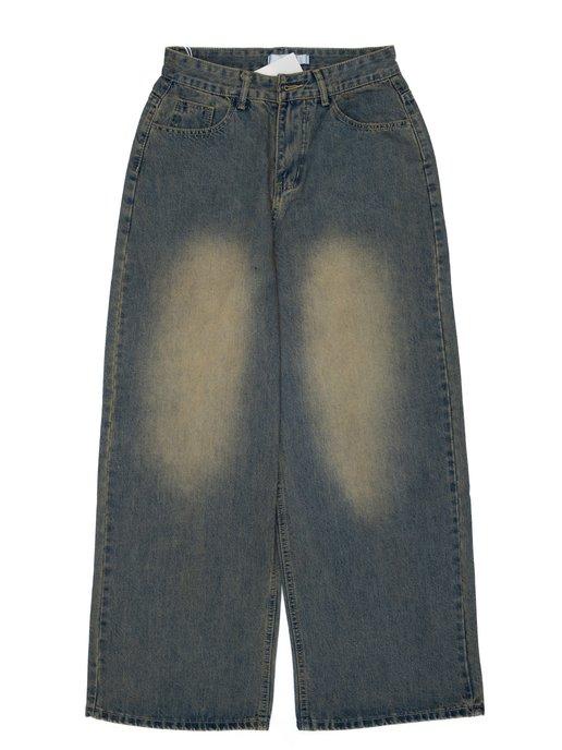 широкие джинсы с зауженной талией