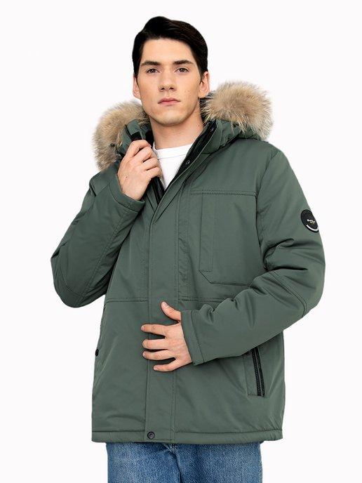Куртка зимняя с мехом, аляска