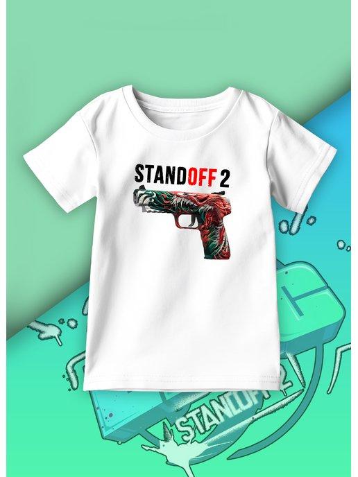 Детская футболка Стандофф 2 Standoff Компьютерная игра