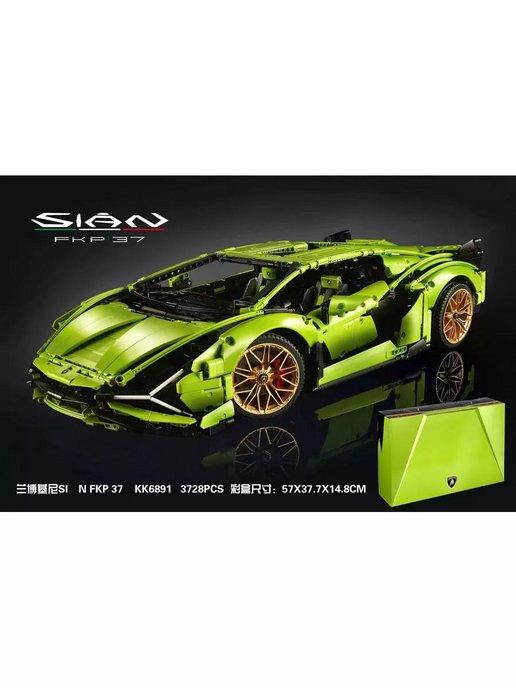 Technic | Конструктор Спорткар Lamborghini Sian FKP 37 3728 дет 6891