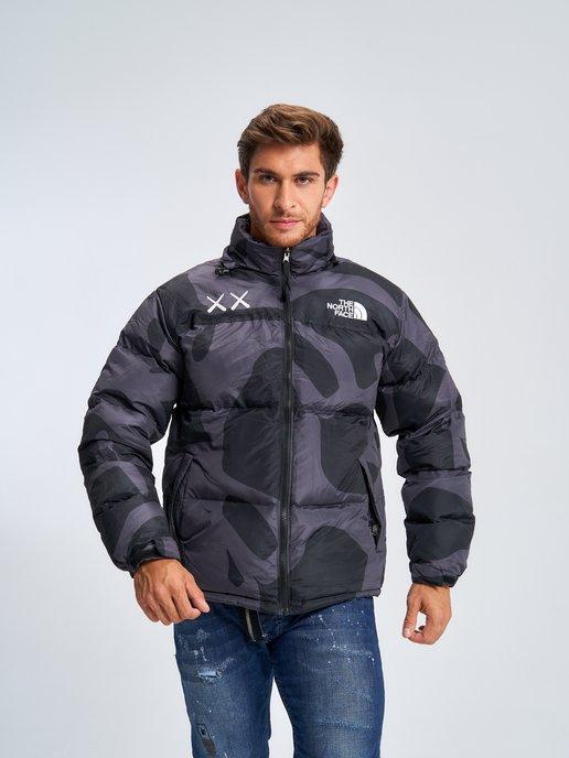 The North Face | Куртка мужская зимняя с капюшоном зимняя оверсайз унисекс