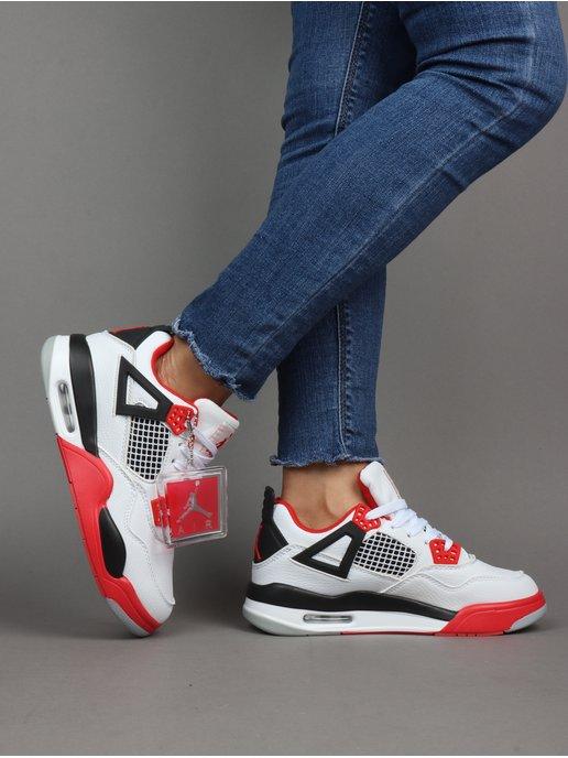 Кроссовки Air Jordan 4 Зимние с мехом