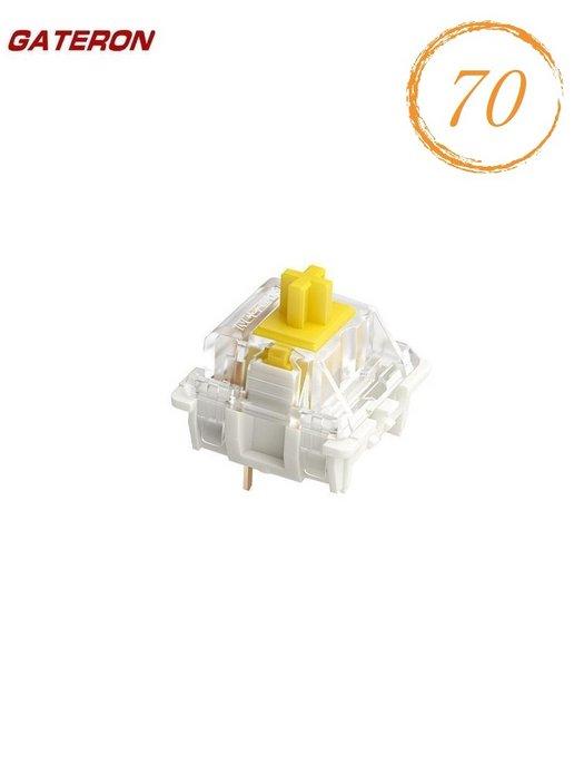 Свитчи Gateron yellow pro 3 для механических клавиатур