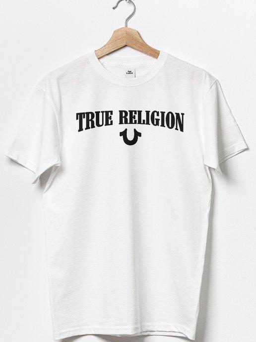 Футболка с принтом True Religion