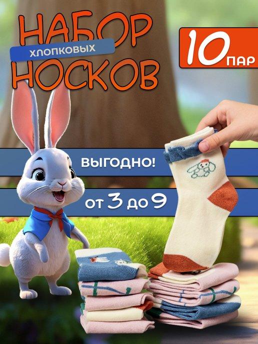 Носки детские набор 10 пар