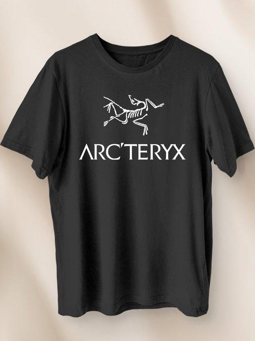 Футболка с принтом Arcteryx Арктерикс