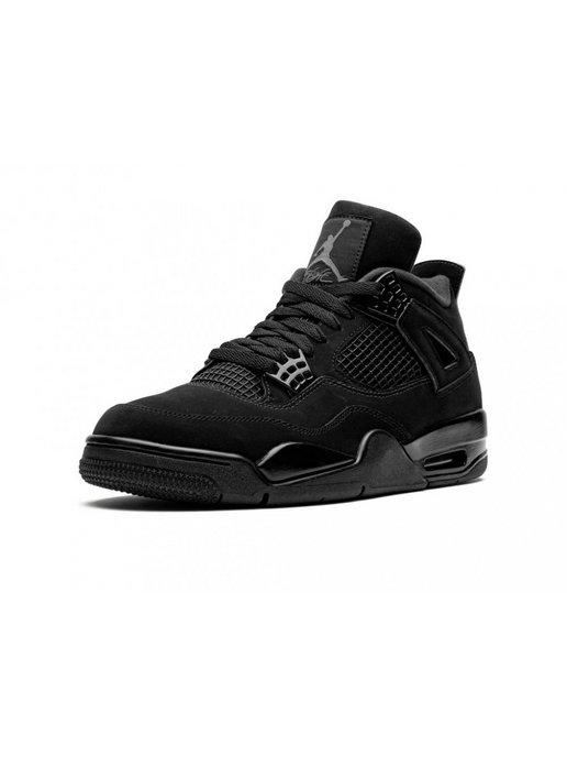Кроссовки Nike Air Jordan 4 Retro «Black Cat»