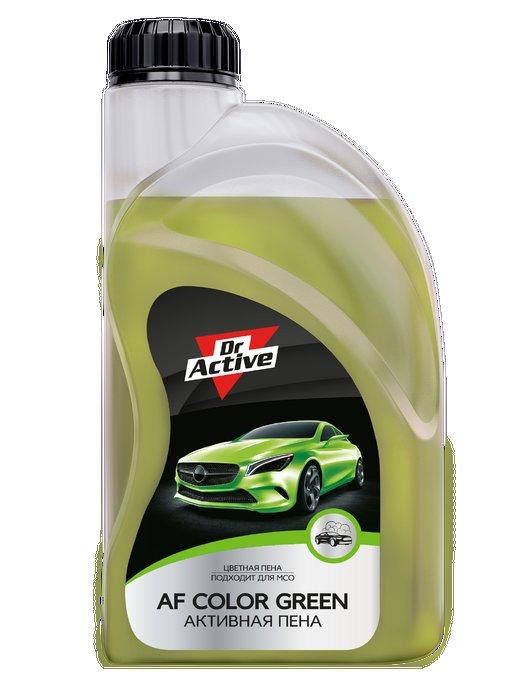 Автошампунь для бесконтактной мойки AF Color Green, 1 л