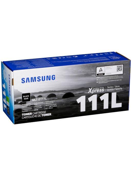 Картридж оригинальный Samsung MLT-D111L черный (1800 с.)