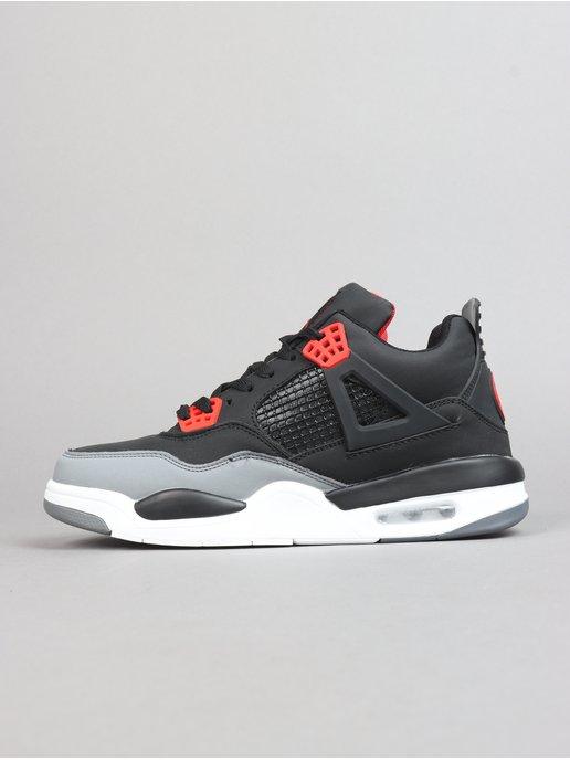 Кроссовки Air Jordan 4 retro спортивные зимние