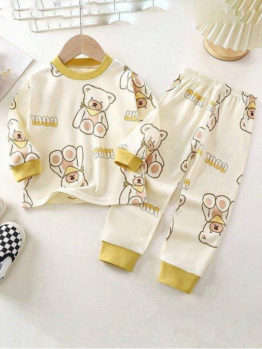 Пижама для малыша костюм для новорожденных