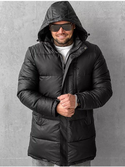 Origoto | Куртка демисезонная удлиненная с капюшоном