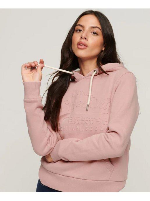 Худи EMBOSSED VL HOODIE 9EE Vintage Blush Pink