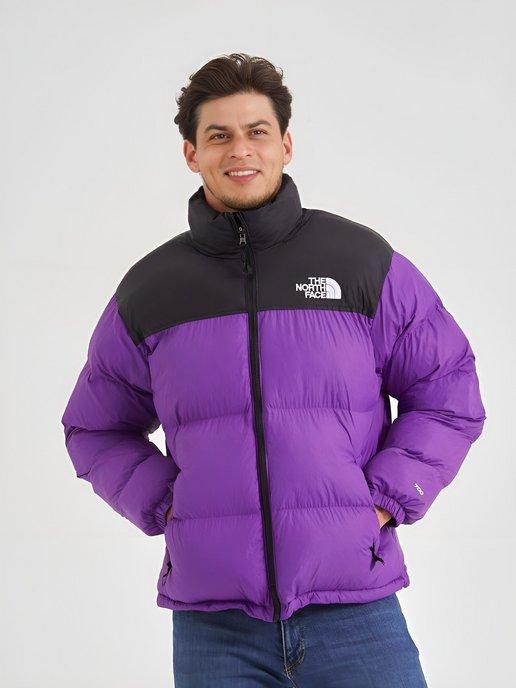 Куртка пуховик TNF 700 Nuptse зимняя, теплая, с капюшоном