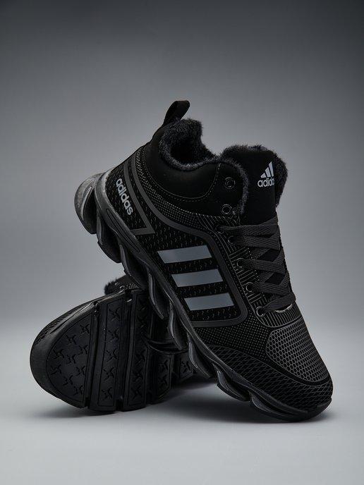 кроссовки зимние с мехом Adidas