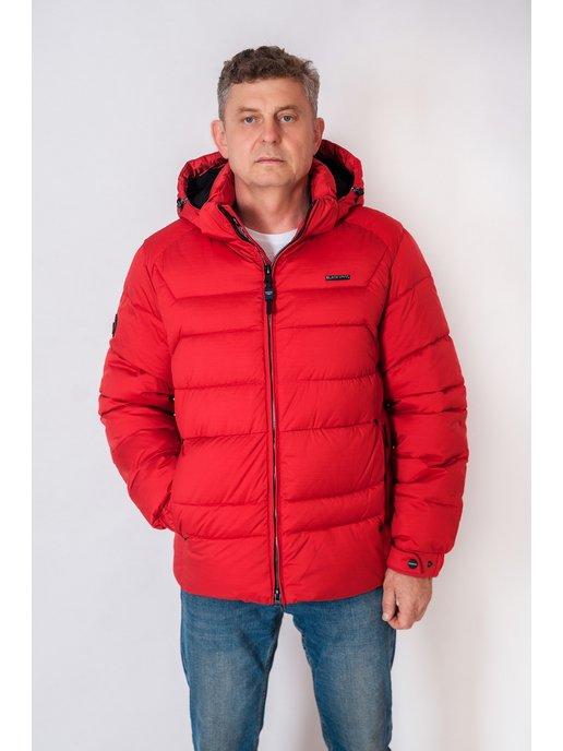 Куртка мужская, красный 2251, р.50