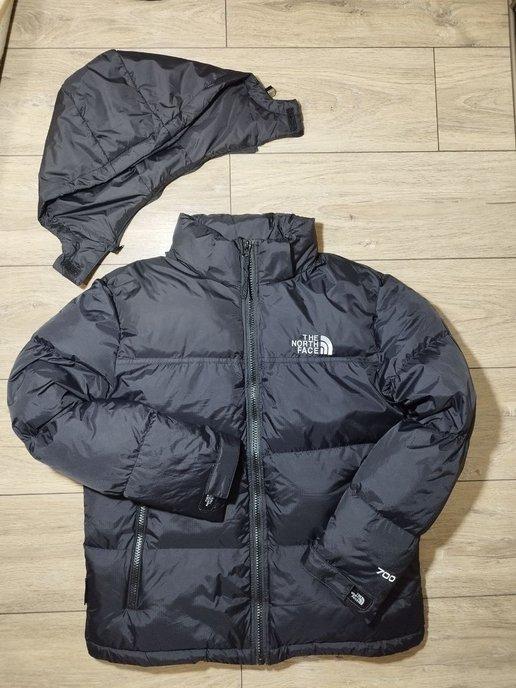 Куртка The north face 700 с капюшоном