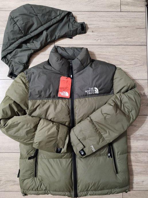 Куртка The north face 700 с капюшоном