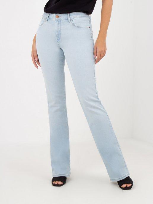 Брюки джинсы из хлопка прямые модель BOOTCUT