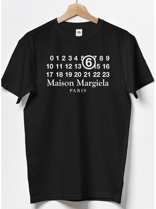 Футболка с принтом Maison Margiela Мейсон Маржела