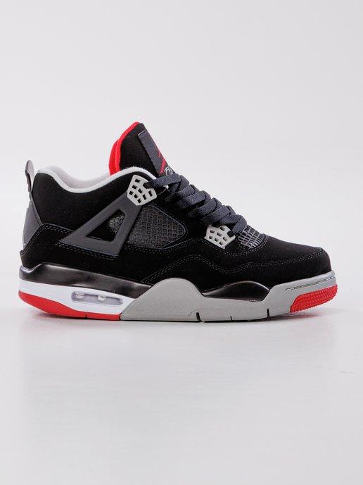 Кроссовки Air Jordan 4 Retro “Bred”