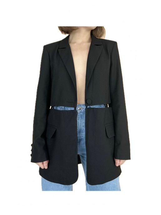 Пиджак - блейзер удлиненный оверсайз жакет