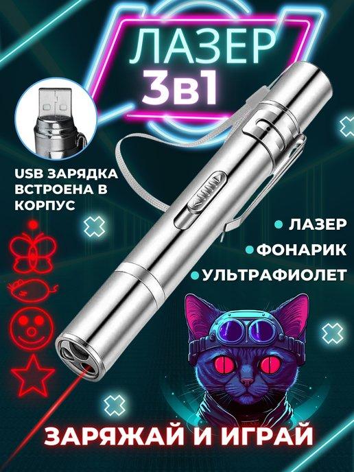 Blaser | Лазерная указка для кошек и собак детская с зарядкой USB