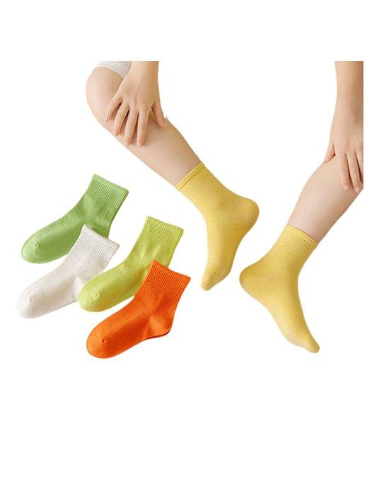 Носки яркие для детей набор 5 пар