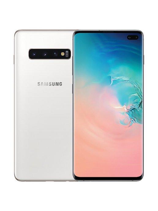 Смартфон Samsung Galaxy S10+ 2SIM 128GB белый