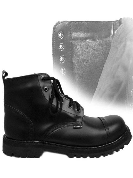Ботинки берцы зимние кожаные Ranger 6 колец