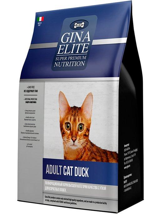 ELITE ADULT CAT DUCK для взрослых кошек с уткой 1 кг