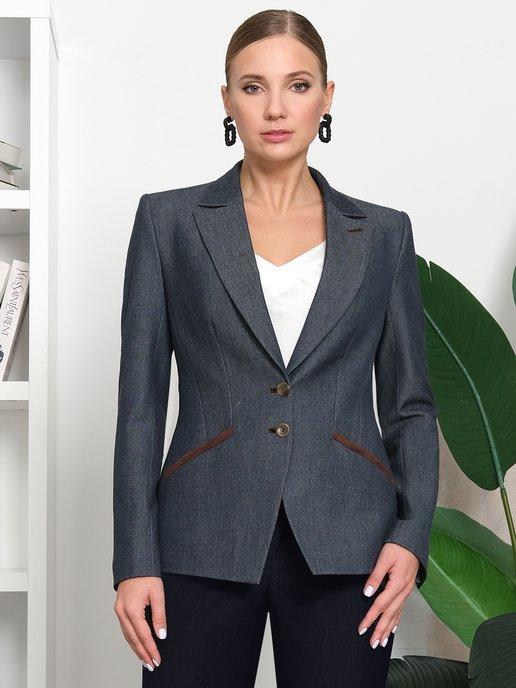 Пиджак жакет деловой классический Ангаур