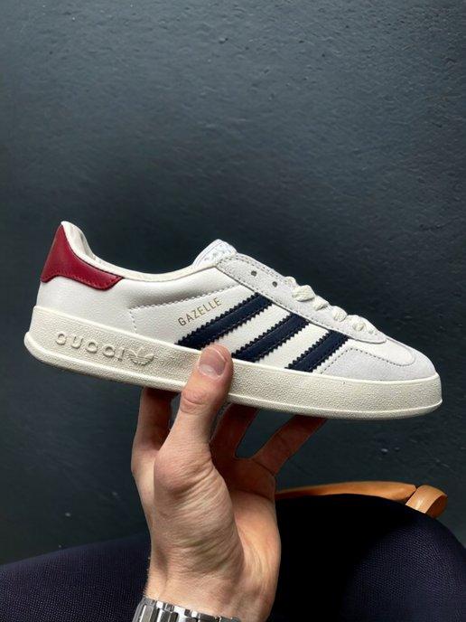 Кеды кроссовки Adidas Gazelle X Gucci