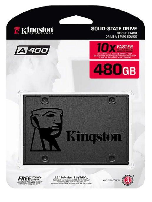 Kingston Technology | SSD 480 ГБ A400 внутренний твердотельный накопитель