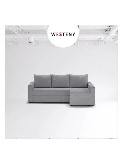 WESTENY | Угловой диван ART-104 правый серый