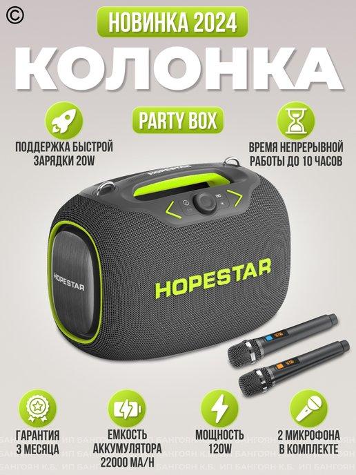 Колонка портативная музыкальная Party Box 120 Вт