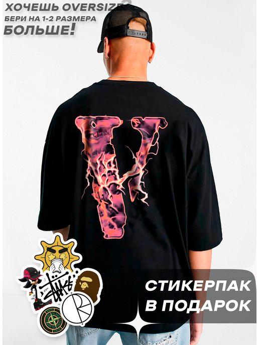 Футболка оверсайз VLONE