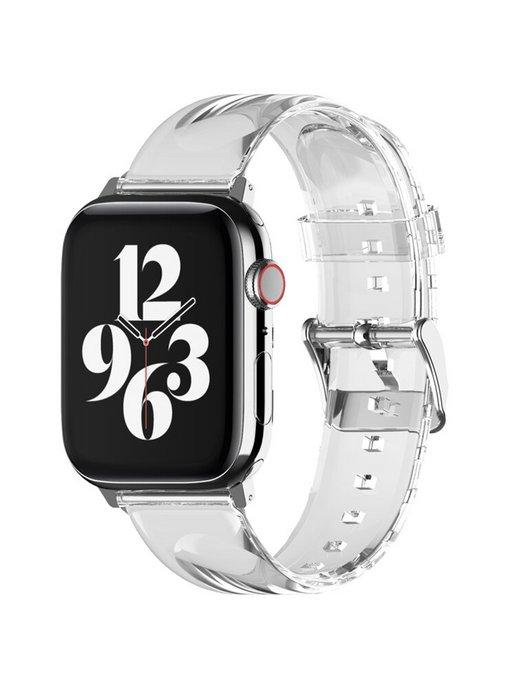 Ремешок для Apple Watch 38 40 41 mm Clear TPU Band