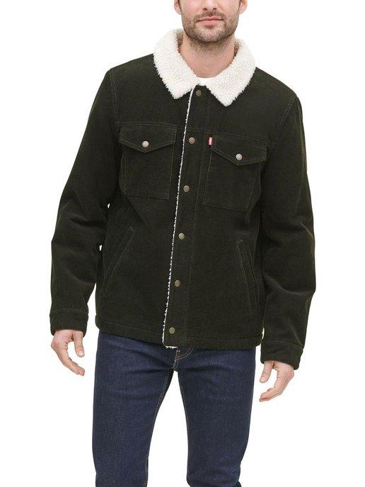 Куртка Sherpa Lined Corduroy Trucker Jacket