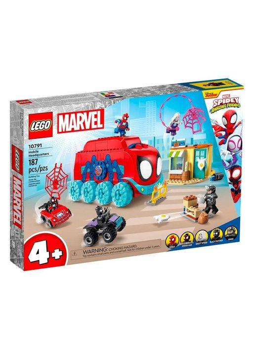 Конструктор LEGO Super Heroes Мобильный штаб команды Паучка