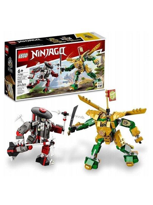 Конструктор LEGO Ninjago Битва с роботом ЭВО Ллойда 223 дет