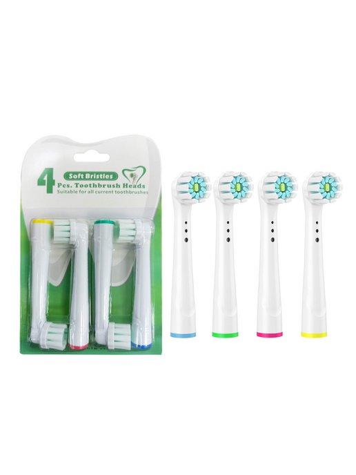 Насадки для зубных щеток Oral-B Sensitive Clean YE-60A 4 шт