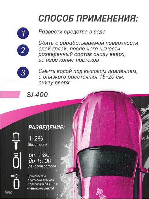 Shampoos for the car | Автошампунь для бесконтактной мойки автомобиля 1 л