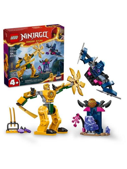 Конструктор Ninjago Arins Battle Mech Боевой мех Арина 104д