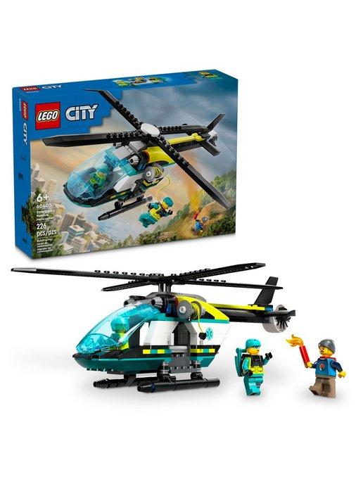 Конструктор City Аварийно-спасательный вертолет 226 деталей