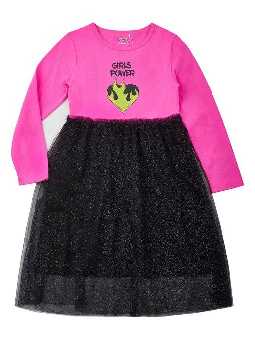 Платье для девочки детское с тюлевой юбкой